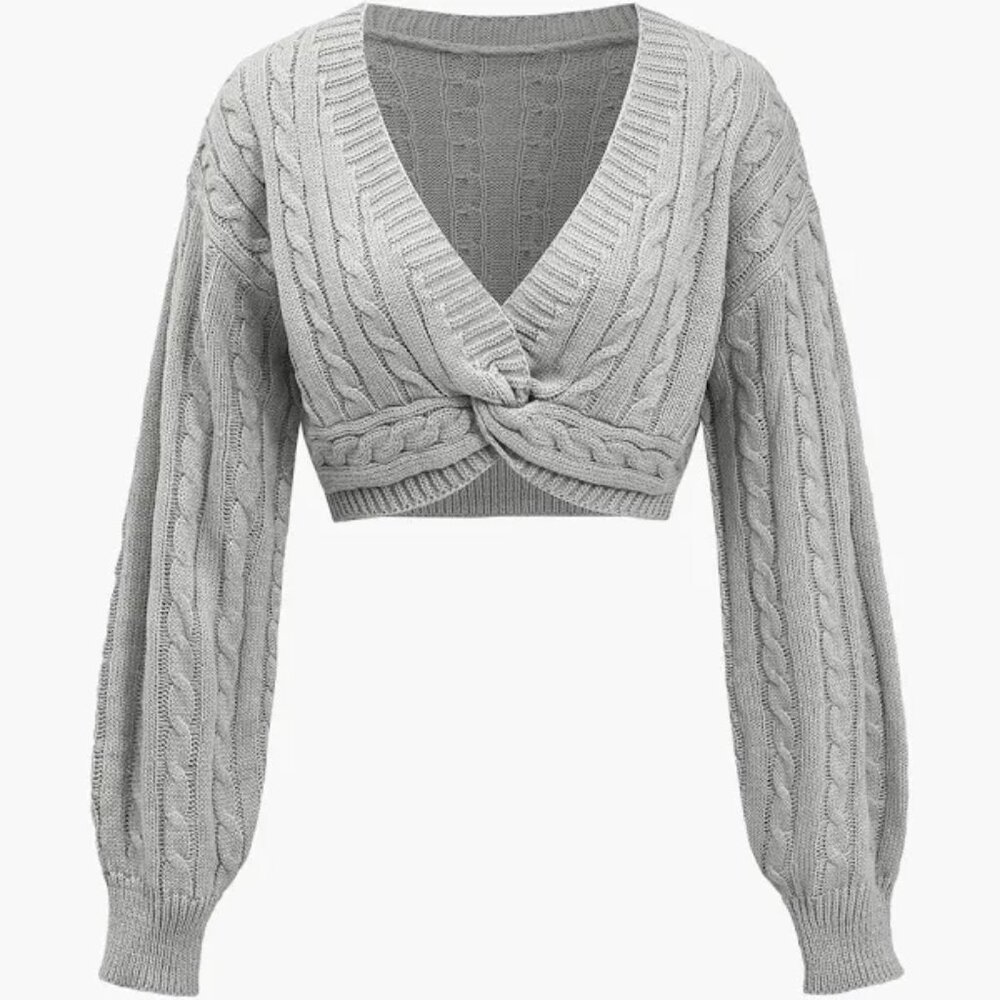 Forever 21 Brushed Twist-Hem Top
